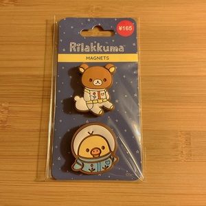 NEW San-X Rilakkuma Outer Space Astronaut Magnets